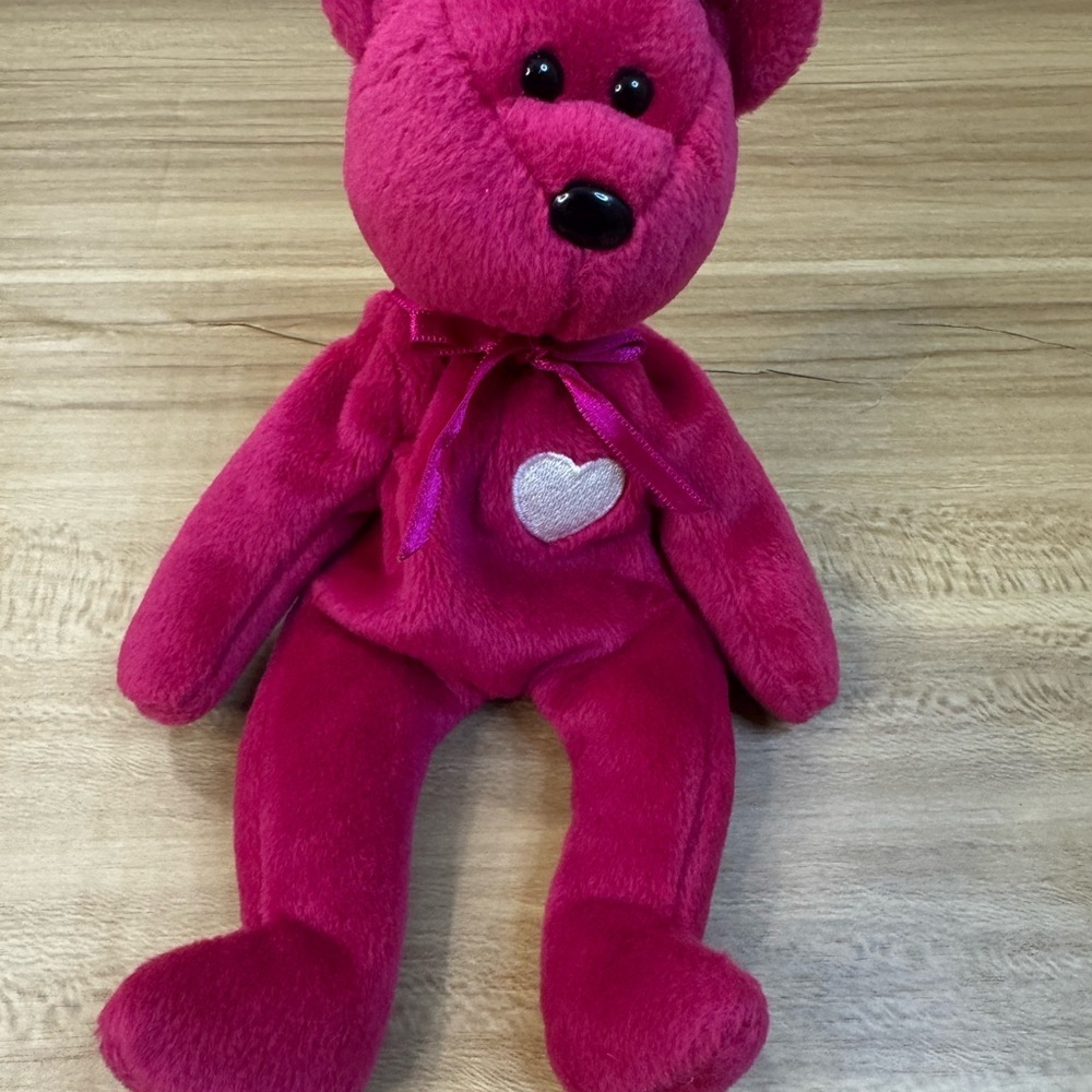 Plush Pink Teddy Bear Toy